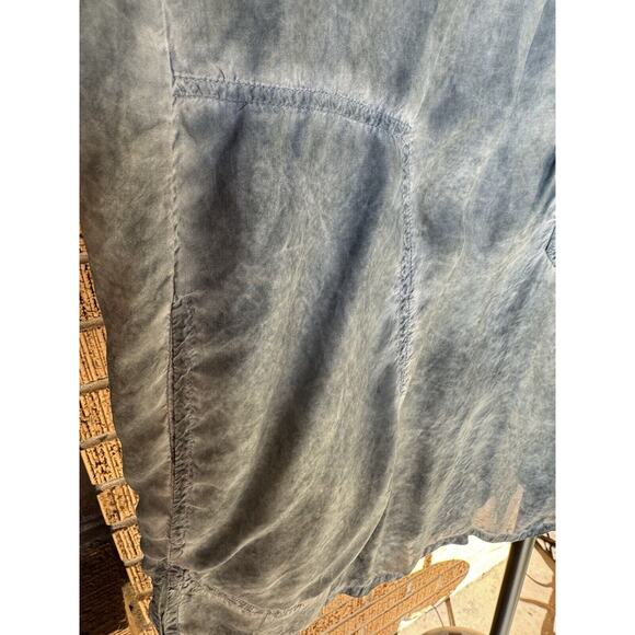 Johnny Was Pete & Greta Long Sl BLUE Capras Blouse Shirt Tunic Size S PG31891016 - Picture 7 of 11